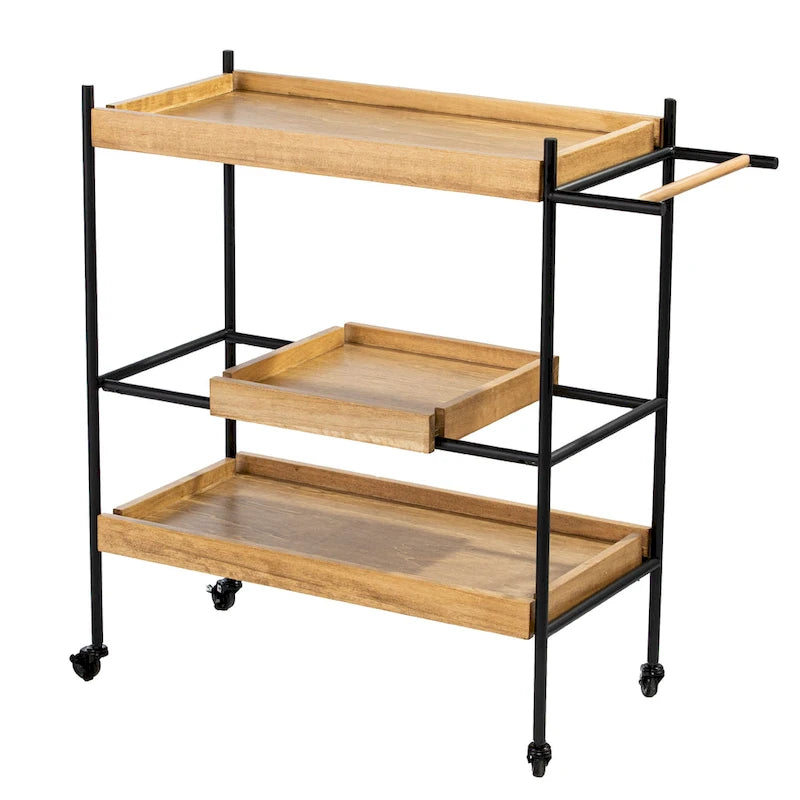 Rolling Bar Cart