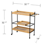 Rolling Bar Cart