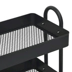 Chariot de cuisine de rangement à 3 niveaux - 42,9 x 34 x 79 cm.
