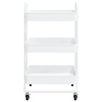 Chariot de cuisine de rangement à 3 niveaux - 42,9 x 34 x 79 cm.