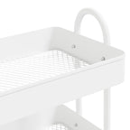 Chariot de cuisine de rangement à 3 niveaux - 42,9 x 34 x 79 cm.