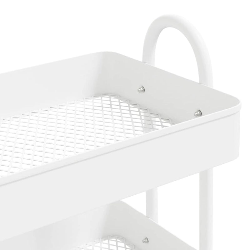 3-Tier Kitchen Trolley Storage Utility Cart - 16.9 x 13.4 x 31.1 in.