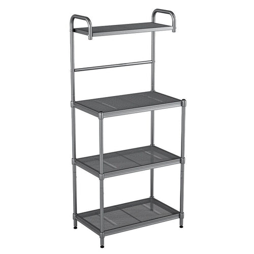 Versatile 4-Tier Kitchen Storage Rack - Stylish Bakers Rack Organizer - 23.5 x 13.5 x 53.5 (L x W x H)