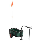 Fishing Trolley in Black Steel - 34.3 x 14.6 x 32.3 in.