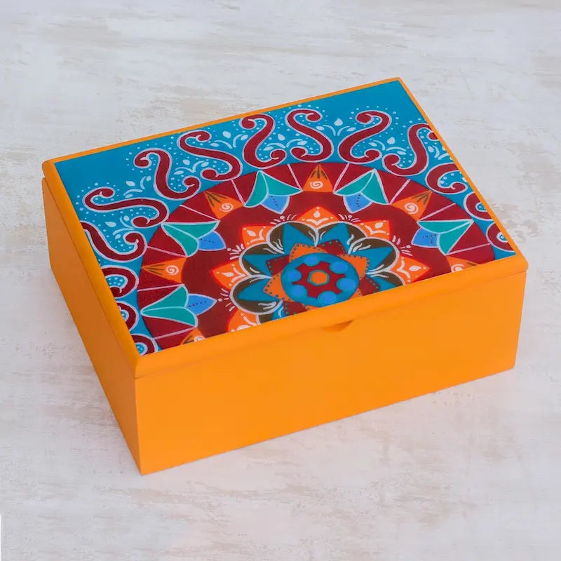 Handmade Wood Tea Box