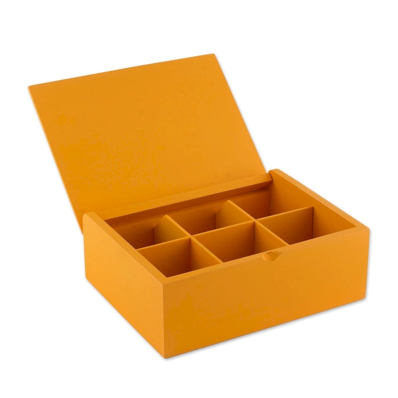Handmade Wood Tea Box