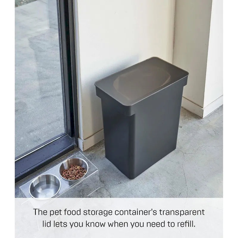 Rolling Airtight Pet Food Container, Extra Large, Polypropylene, 6.6 Gallons