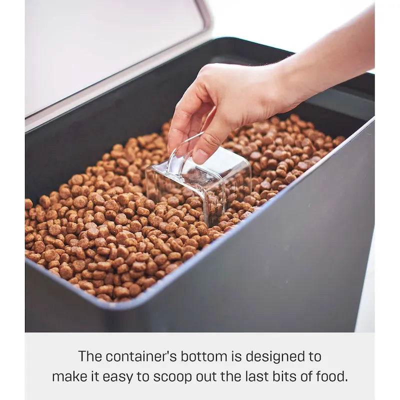 Rolling Airtight Pet Food Container, Extra Large, Polypropylene, 6.6 Gallons