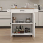 Kitchen Island Rolling Trolley Cart