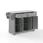 Keukeneiland met granieten blad - 18 in. D x 51.5 in. W x 36 in. H