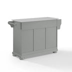 Keukeneiland met granieten blad - 18 in. D x 51.5 in. W x 36 in. H