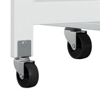 Multi-Functional Kitchen Island Cart with 2-Door Cabinet and Wine Rack